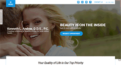 Desktop Screenshot of andowdental.com